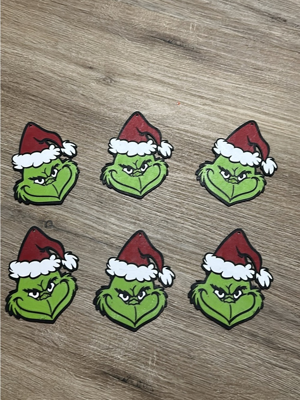 Grinch Ornament 3D printed